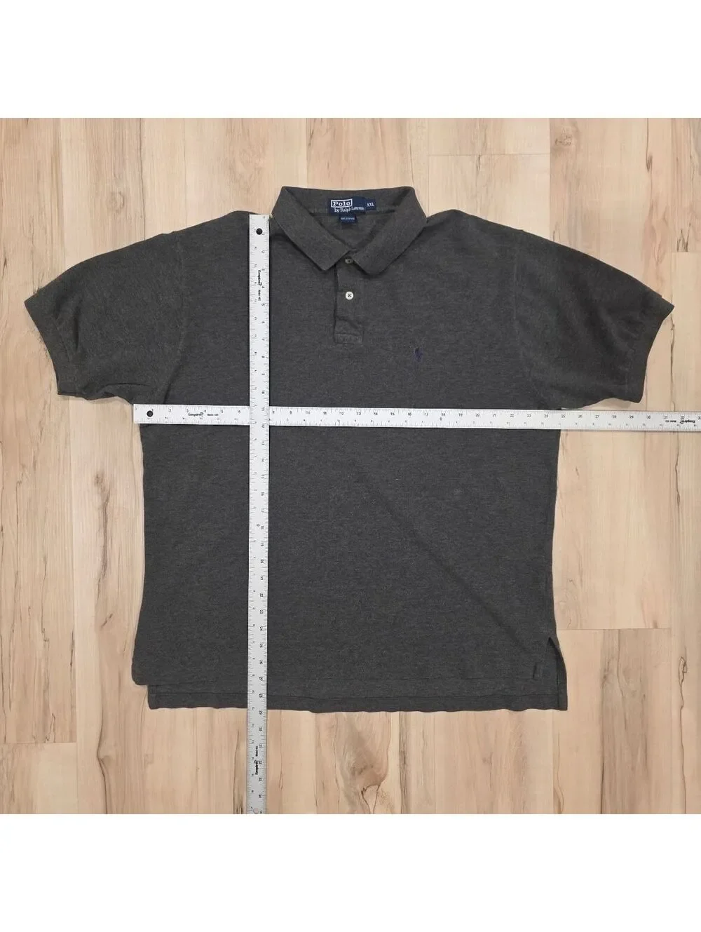 Polo Ralph Lauren Men's Gray Cotton Polo Shirt XXL [COPY]
